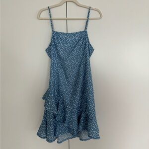 Ruby and Jenna Blue and White Mini Dress